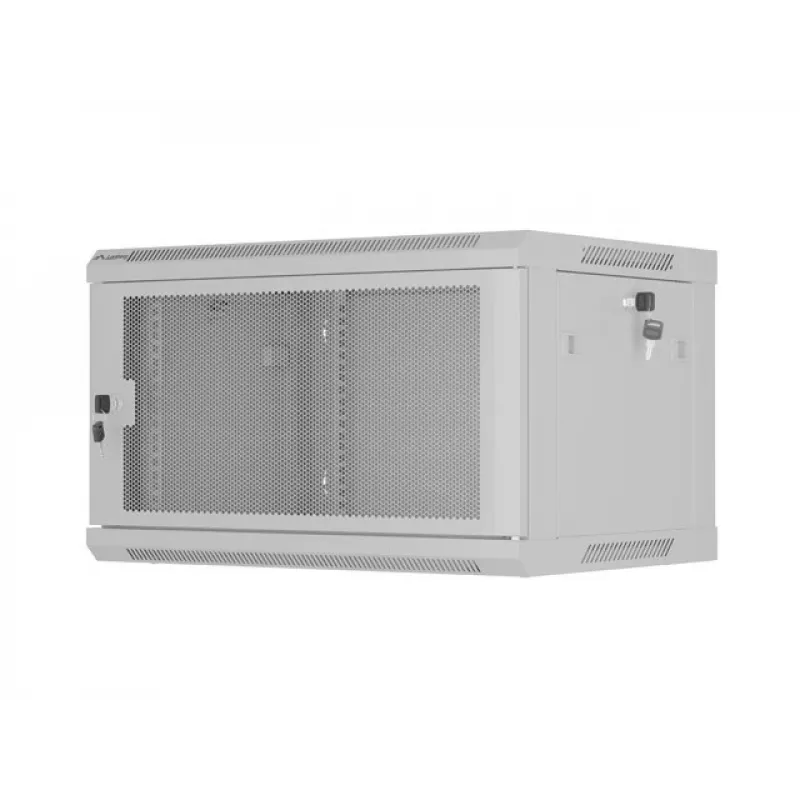 Lanberg sieninė spinta 19 colių 6U 600x450 mm pilka
