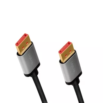 DisplayPort kabelis LogiLink CDA0105 2 m pilka juoda
