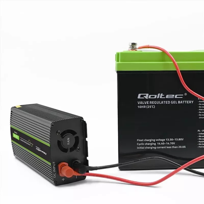 Automobilinis keitiklis Qoltec Monolith 1200 W Juodas 24 V