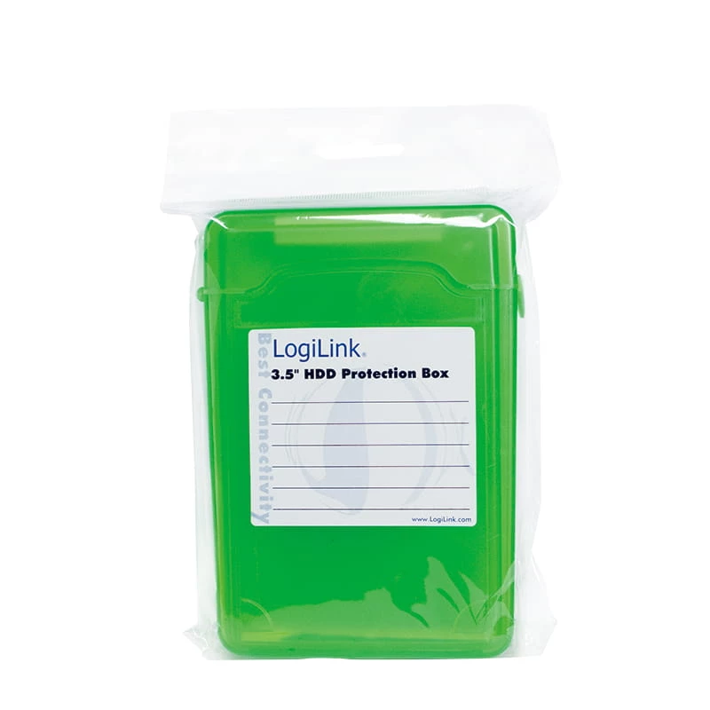 Dėklas LogiLink UA0133G kietajam diskui 3,5 inch žalias