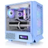Thermaltake 3,9 colio LCD ekrano rinkinys juodas, skirtas Tower 300 serijai ir Ceres 330 Hydrangea Blue