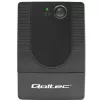 Qoltec 53774 nepertraukiamo maitinimo šaltinis (UPS) Line-Interactive 1 kVA 600 W 1 AC lizdas