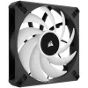Corsair iCUE AF140 RGB ELITE CO-9050156-WW 140 mm korpuso ventiliatorių rinkinys, PWM, (2 vnt.), su RGB valdikliu, juodas