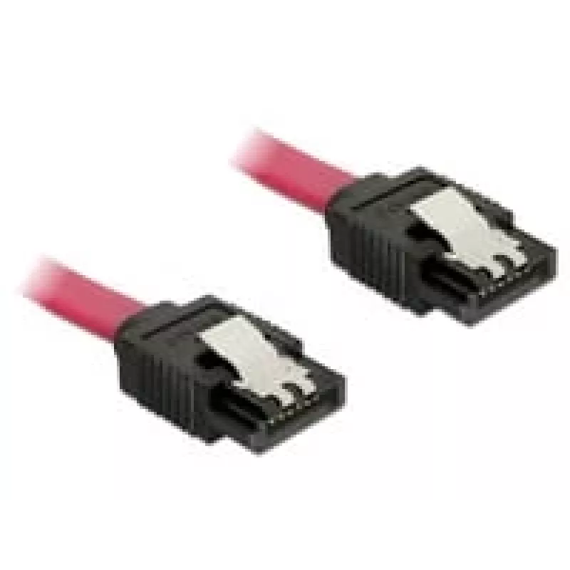 SATA laidas DeLOCK 82677 0,5 m raudonas
