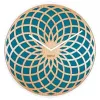 NeXtime klok 3149tq Sun Large sieninis laikrodis, Ø50 cm, turkio spalvos