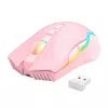 Belaidė žaidimų pelė Onikuma CW905 rožinė 2.4G