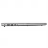 Nešiojamas kompiuteris ASUS Vivobook S16 S3607VA-RP097W Core 5 210H 16.0 inch WUXGA IPS 144Hz 300nit 16GB DDR5 512GB SSD Intel UHD Graphics Wi-Fi Bluetooth 1080p kamera 70Wh Windows 11 Sidabrinis