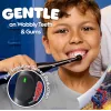 BRAUN Oral‑B iO Kids Marvel Spiderman elektrinis dantų šepetėlis – įkraunamas, 3 režimai, 2 minučių muzikinis laikmatis, kelioninis dėklas, 1 antgalis, ličio jonų