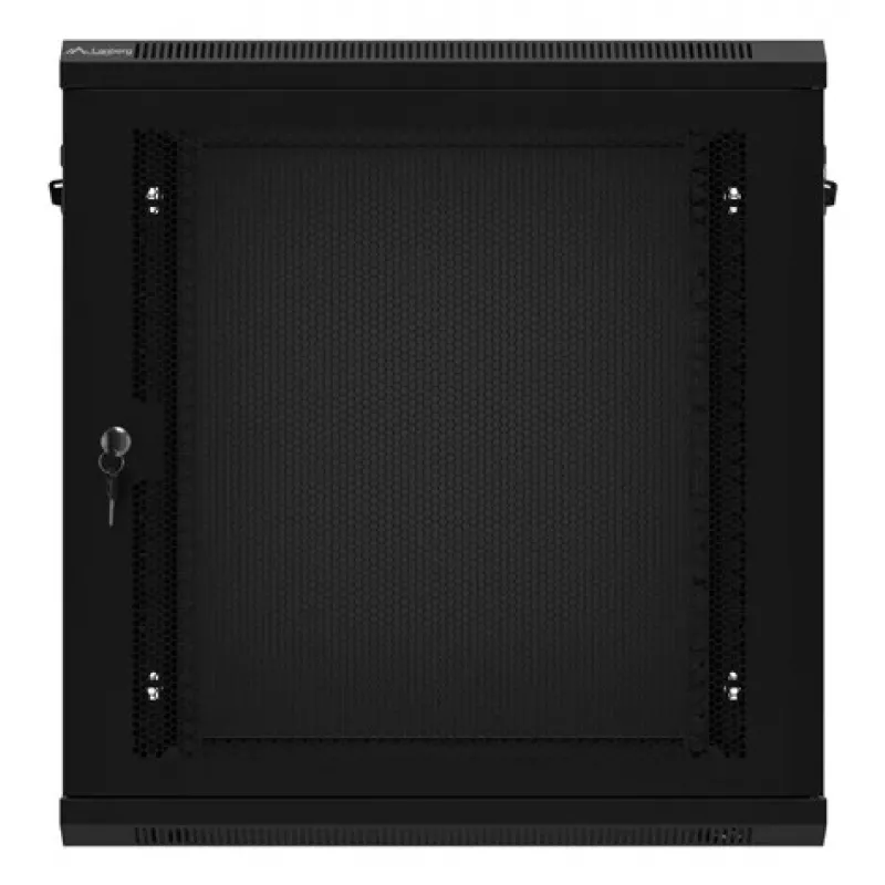 Sieninis stovo korpusas Lanberg WF01-6412-23B 12U Juodas IP20