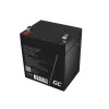 UPS baterija Green Cell AGM44 — 12 V 4,5 Ah sandarioji švino rūgšties (VRLA), 101×70×90 mm, 1,35 kg, juoda