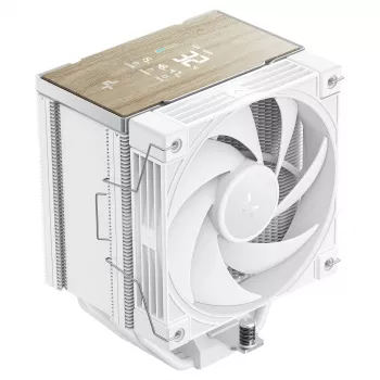 Oro aušintuvas DeepCool AK700 Digital WH, 120 mm ventiliatorius, palaiko AM5/AM4/LGA 1700/1200/1155/1151/1150, baltas