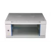Sieninis stelažas Extralink 4U 600x450 Pilka