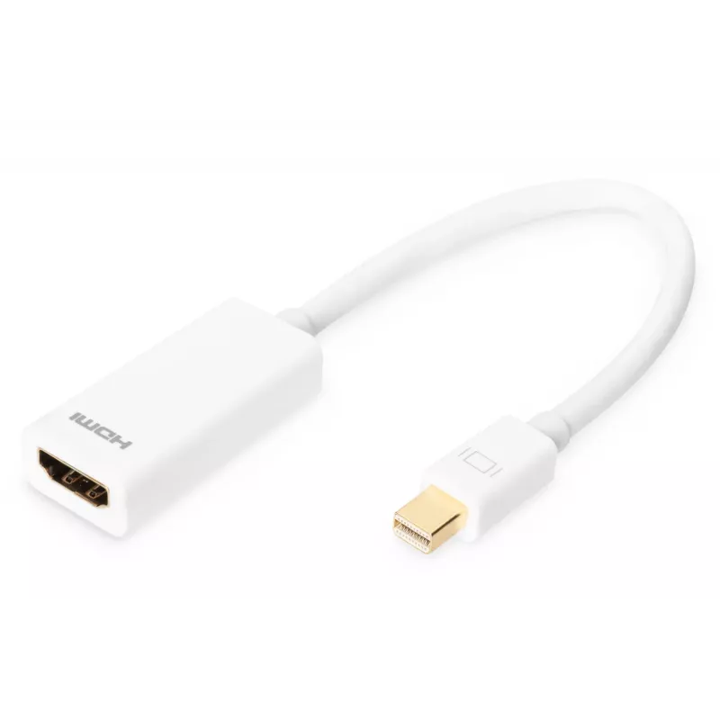 Adapterinis kabelis Digitus Mini DisplayPort į HDMI A tipą