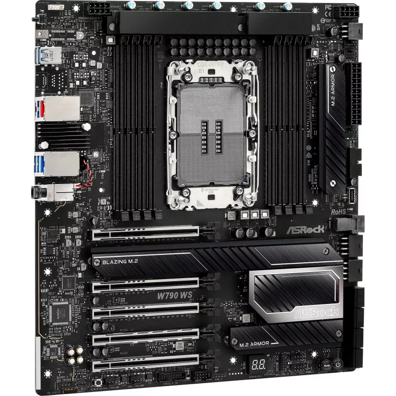 Pagrindinė plokštė ASRock W790 WS R2.0 Intel W790 LGA 4677 Extended ATX