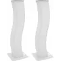 Scenos stovas EUROLITE 32000060 150 cm lenktas su užvalkalu ir krepšiu, baltas