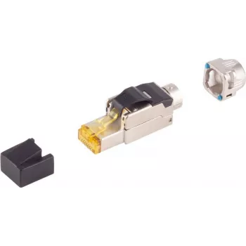 RJ-45 kištukas ShiverPeaks BS08-45011 sidabrinis vyriškas 1 vnt.