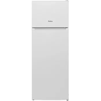 Šaldytuvas-šaldiklis AMICA FD2355.4(E) – 235 L, viršutinis šaldiklis, baltas, R600a, laisvai pastatomas, 1450×540×570 mm