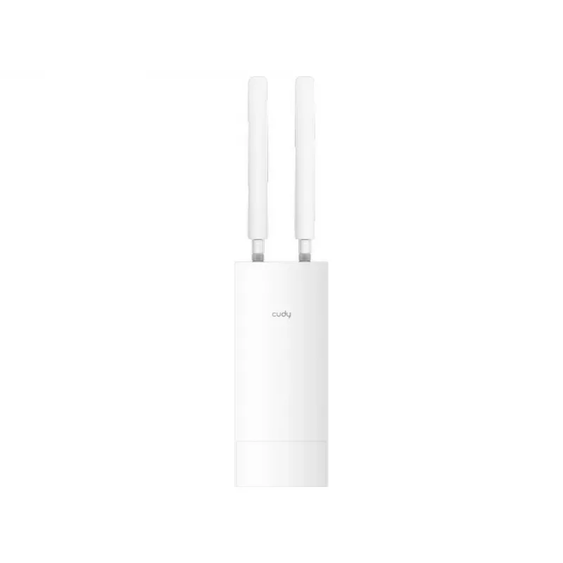 Cudy AP3000 Outdoor — išorinis belaidžio ryšio taškas, dviejų juostų 2,4/5 GHz, IP65, PoE, 1x RJ-45, 2 išorinės RP-SMA antenos