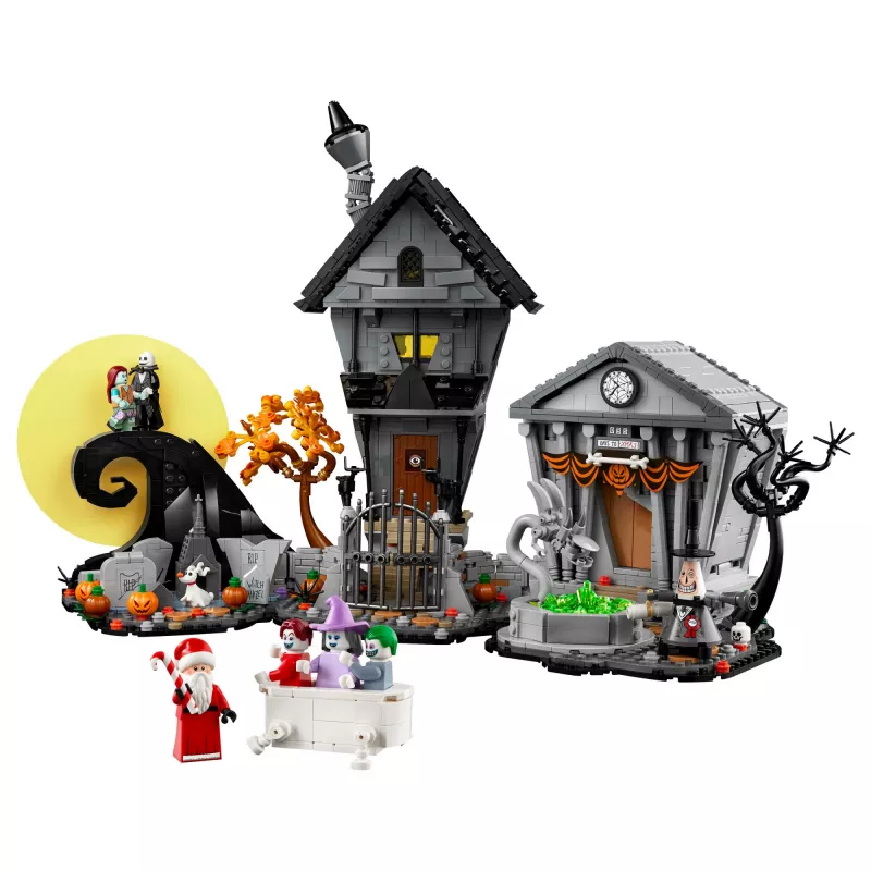 LEGO Ideas - Timo Burtono Disnėjaus filmas Kalėdų košmaras prieš Kalėdas (21351)