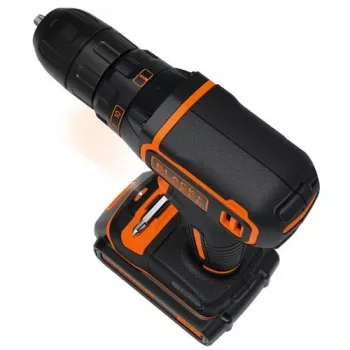 BLACK+DECKER 18V gręžtuvas-suktuvas BDCDC18BAFC-QW