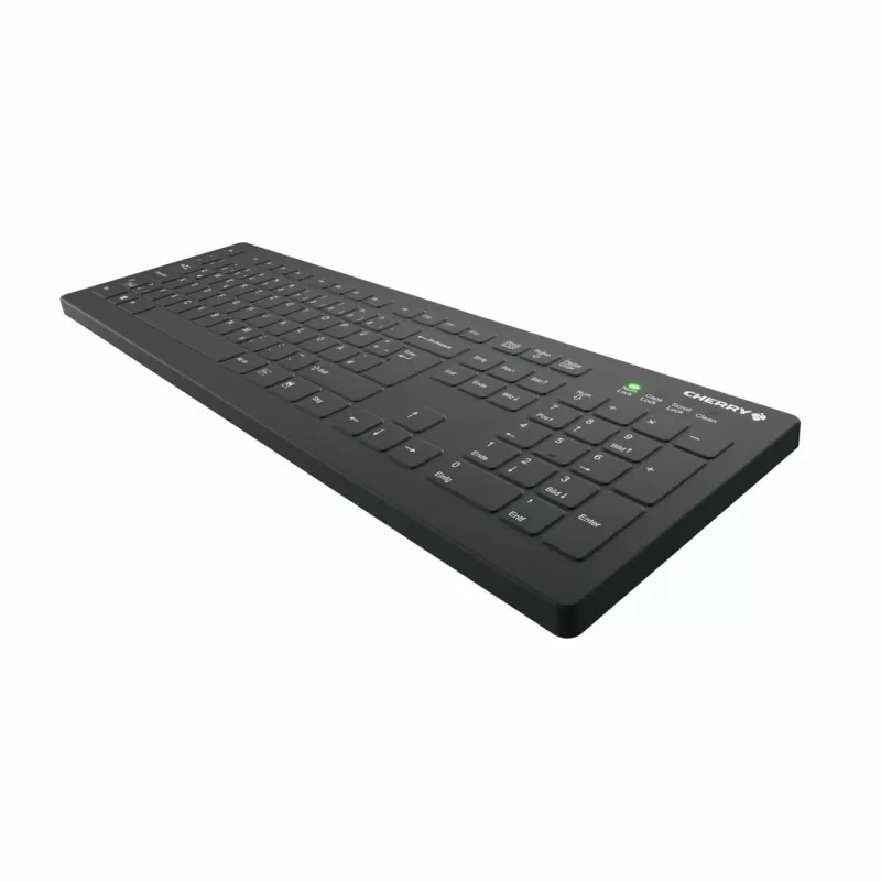 Contour Design Active Key Contour QuickClean medicininė klaviatūra IP68 pilno dydžio belaidė juoda DE C8112
