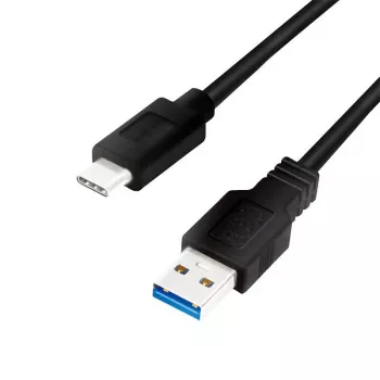 LogiLink USB 3.2 Gen1 (USB 3.0 / USB 3.1 Gen1) USB-A kištukas, USB-C kištukas 0,50 m juoda CU0167