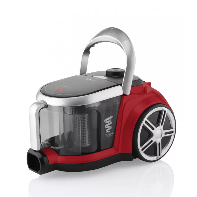 ETA | Siurblys | ETA351790000 Stormy Turbo | Be maišelio | Galia 800 W | Dulkėtumo talpa 2,2 L | Juoda/Raudona