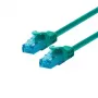 LOGON UTP Cat.5e tinklo kabelis žalias, 5 m, RJ-45 į RJ-45
