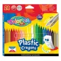 Colorino Kids Ištrinamos plastikinės kreidelės 24 spalvos