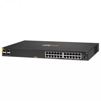 Valdomas tinklo jungiklis HP Enterprise Aruba 6000 24G CL4 4SFP – 24 Gigabit Ethernet prievadai, 4 SFP prievadai