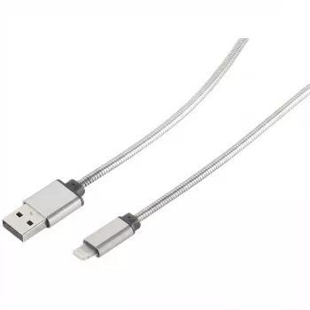 ROLINE - iPad/iPhone/iPod įkrovimo ir duomenų laidas - Lightning / USB - USB A tipo, 4 kontaktų (M) - Lightning (M) - 1,8 m - Ekranuotas - (USB/USB 2.0) - Baltas (11.02.8322)