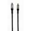 USB-C į USB-C laidas GEMBIRD CCBP-USB4-CMCM240 1,5 m, USB4 Gen 3x2, 40 Gbit/s, 240 W, juodas