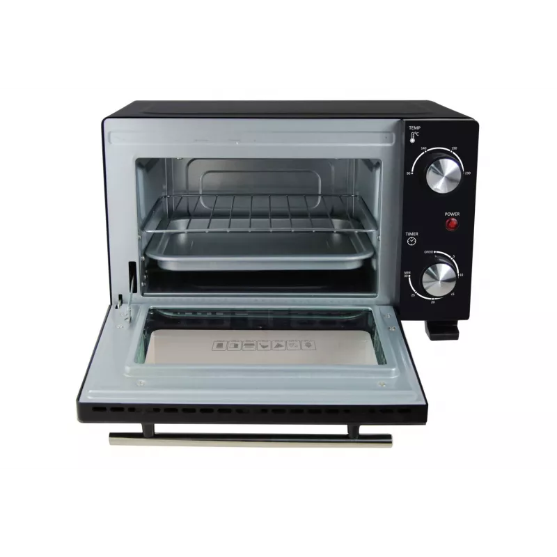 Mini orkaitė ESPERANZA EKO007N, 10 L, 800 W, juoda, maks. 250°C, mechaninis laikmatis 30 min