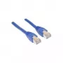 Wentronic Goobay CAT 5e jungiamasis laidas, SF/UTP, mėlynas, 2 m – CCA vario mišinys (68055)