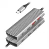 LogiLink USB 3.2 Gen2 7+1 prievadų USB-C / USB-A stotelė su 100W PD, aliuminis