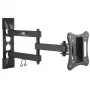 Sieninis TV/monitoriaus laikiklis MACLEAN MC-719, iki 68,6 cm (27 colių), 15 kg, VESA 100x100, juodas