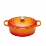 Le Creuset Signature ovalus troškintuvas 27 cm vulkaninė spalva