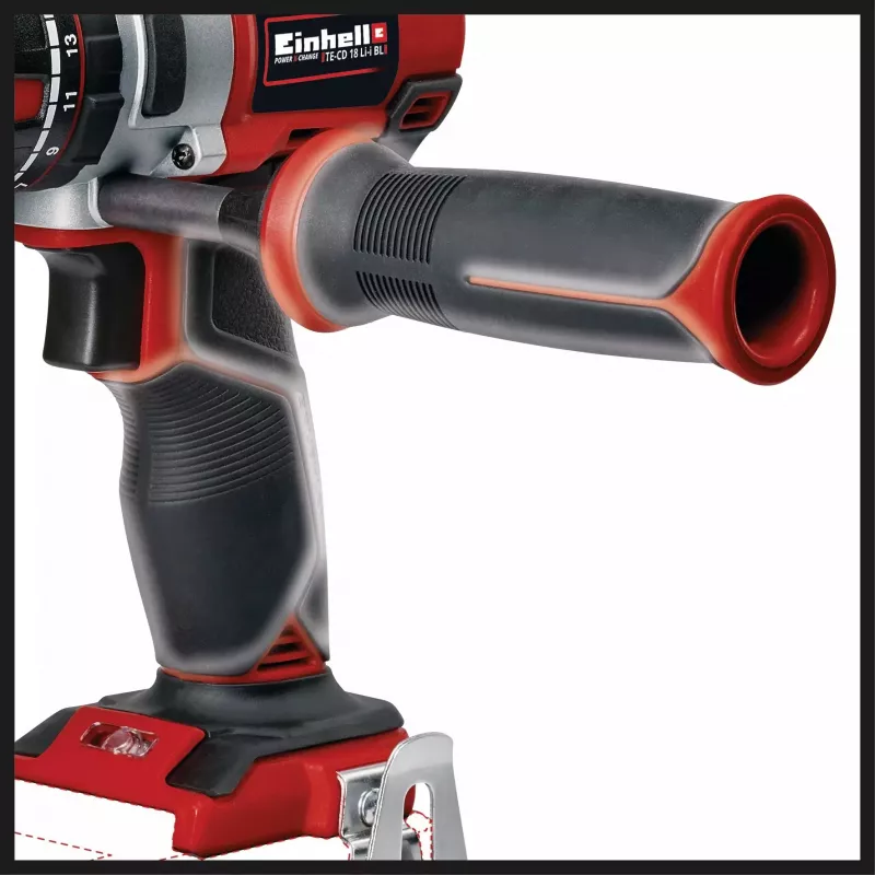 Einhell Expert Plus TE-CD 18 Li – belaidis sraigtinis gręžtuvas su smūgio funkcija, 2 greičiai, 13 mm raktinis griebtuvas, 60 N·m, be akumuliatoriaus, 18 V