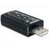 Išorinė garso plokštė DeLOCK 63926 7.1 kanalų USB