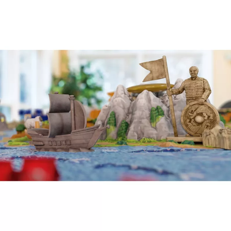 Kosmos Catan 3D plėtinys – Jūrų keliautojai + Miestai ir riteriai