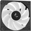 Skysčio aušinimo komplektas DeepCool LQ240 – 240 mm radiatorius, 2×120 mm PWM ventiliatoriai, RGB, vamzdelis 41 cm, aliumininis radiatorius, juodas