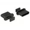 Apsauginis kištukas USB Type-C DeLOCK 64013 juodas