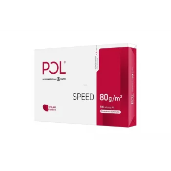 Biuro popierius Igepa POLSPEED A4 80 g/m² 500 lapų – universalus kopijavimo popierius, FSC, ECF, neutralus pH