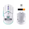 HyperX Pulsefire Haste 2 Core Wls – žaidimų pelė (balta/žalia/violetinė)