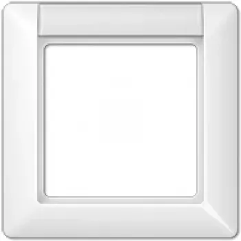 Sieninė plokštelė JUNG AS 581 NA WW balta, duroplastas, 80,5×80,5 mm