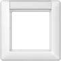 Sieninė plokštelė JUNG AS 581 NA WW balta, duroplastas, 80,5×80,5 mm