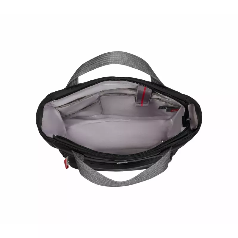 Moteriškas krepšys Wenger SwissGear Motion Vertical Tote 39,6 cm 15,6 colio juodas