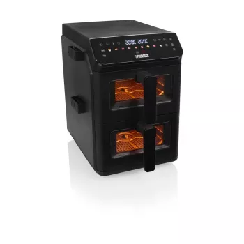 Princess Double Stack Airfryer 182490 | Dvigubi krepšiai 2x5,6 L | 3000 W | Juoda