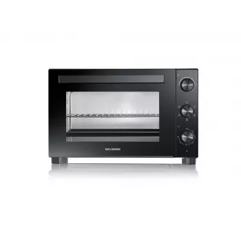 SEVERIN TO 2076 elektrinė orkaitė ant stalo — 46 L, 1800 W, juoda