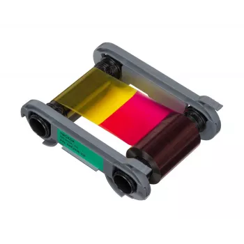 Evolis spalvota juosta R6F203E100, skirta Primacy ir Elypse kortelių spausdintuvams, pilna spalva YMCKO